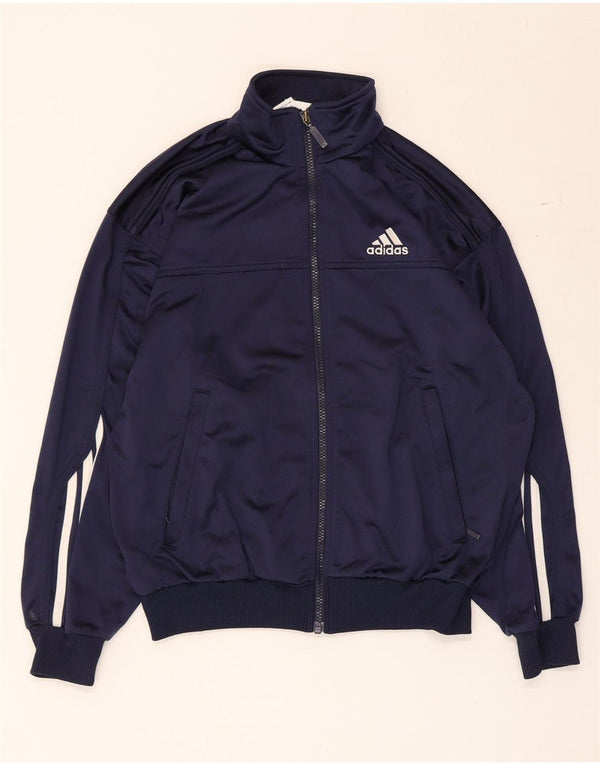 Adidas Pige Træningsdragt Topjakke 13-14 År Marineblå Polyester