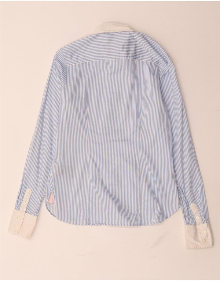 Tommy Hilfiger Dameskjorte US 6 Medium Blue Pinstripe Cotton
