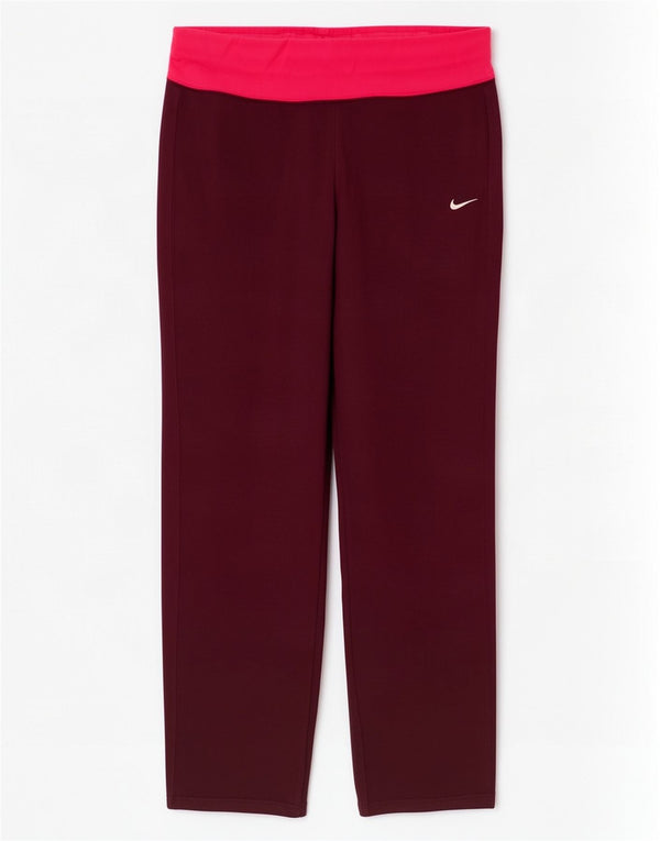 Nike træningsbukser til piger 13-14 år XL Burgundy Colourblock Bomuld