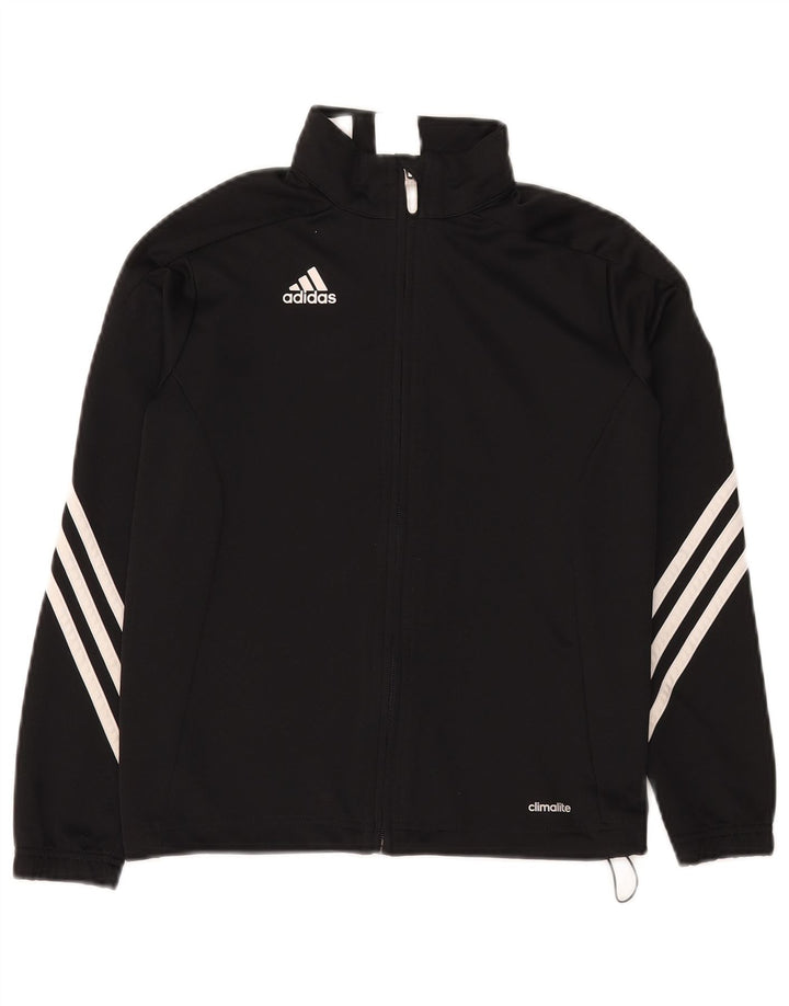 Adidas Pige Træningsdragt Topjakke 9-10 År Sort Polyester