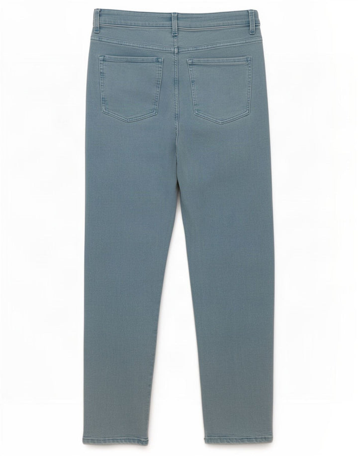 Marks & Spencer Dame Straight Jeans UK 12 Medium W30 L27 Turkis