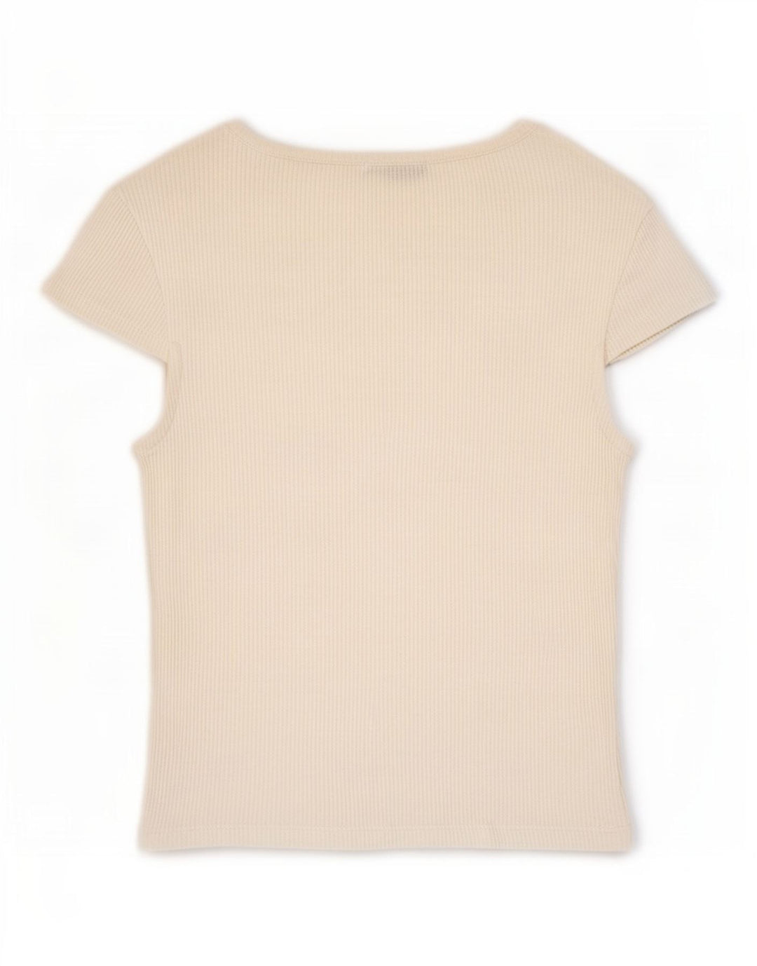 Benetton Damebluse Top Lille Hvid
