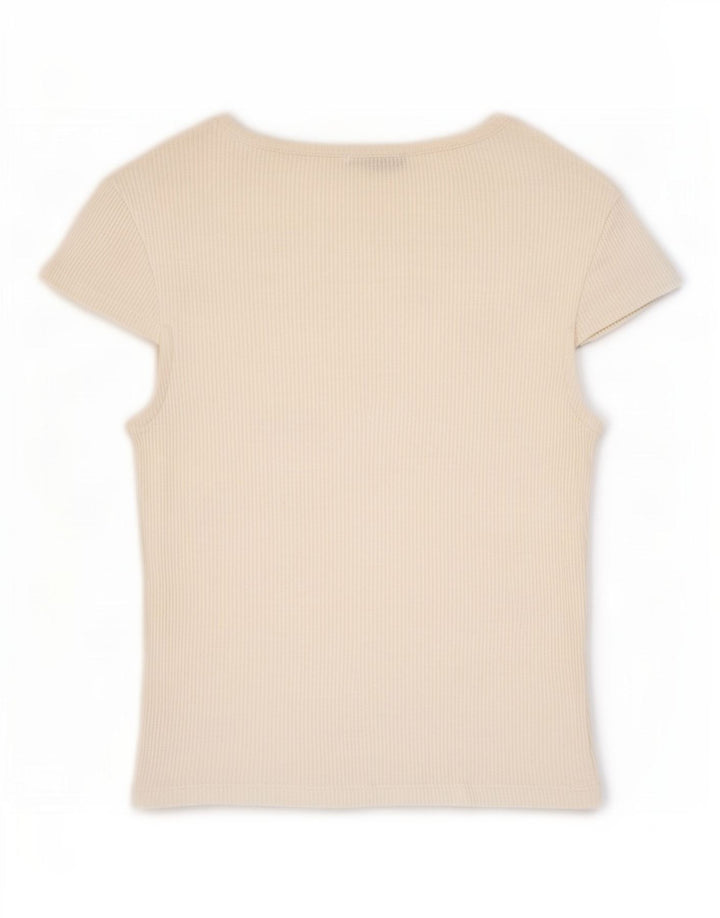Benetton Damebluse Top Lille Hvid