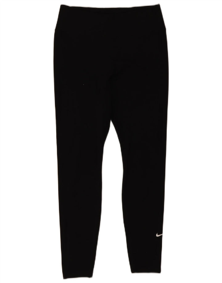 Nike Dame Dri Fit Leggings UK 12 Medium Sort