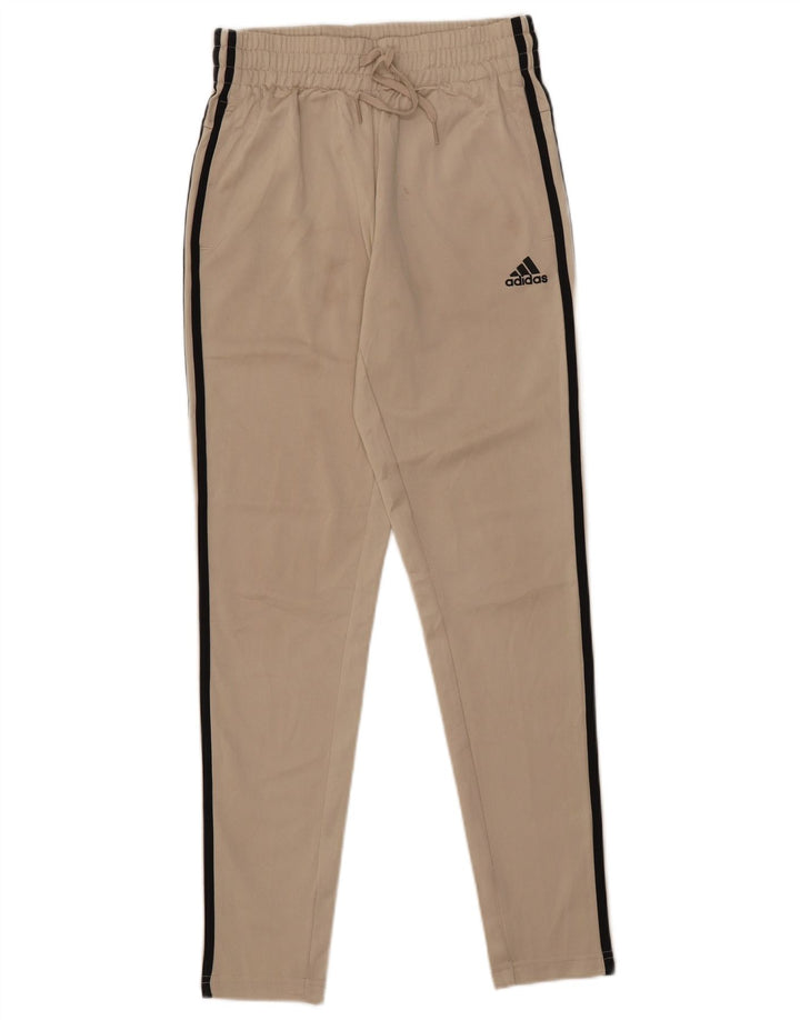 ADIDAS Træningsdragtsbukser til kvinder UK 4/6 XS Beige Polyester