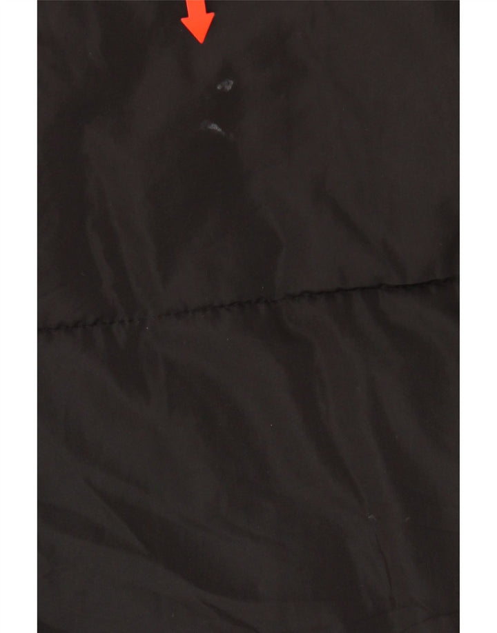 Free People Dame Oversized Polstret Jakke UK 16 Stor Sort Polyester