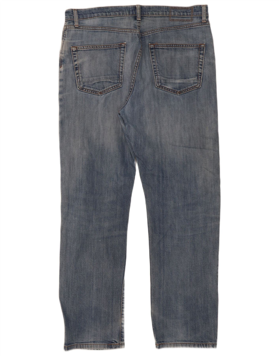 Marks & Spencer Herre tilspidsede jeans W34 L31 Blå Bomuld
