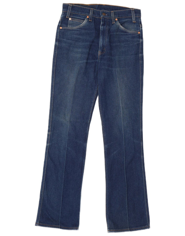 LEVI'S Herre 417 Bootcut Jeans W32 L34 Blå Bomuld