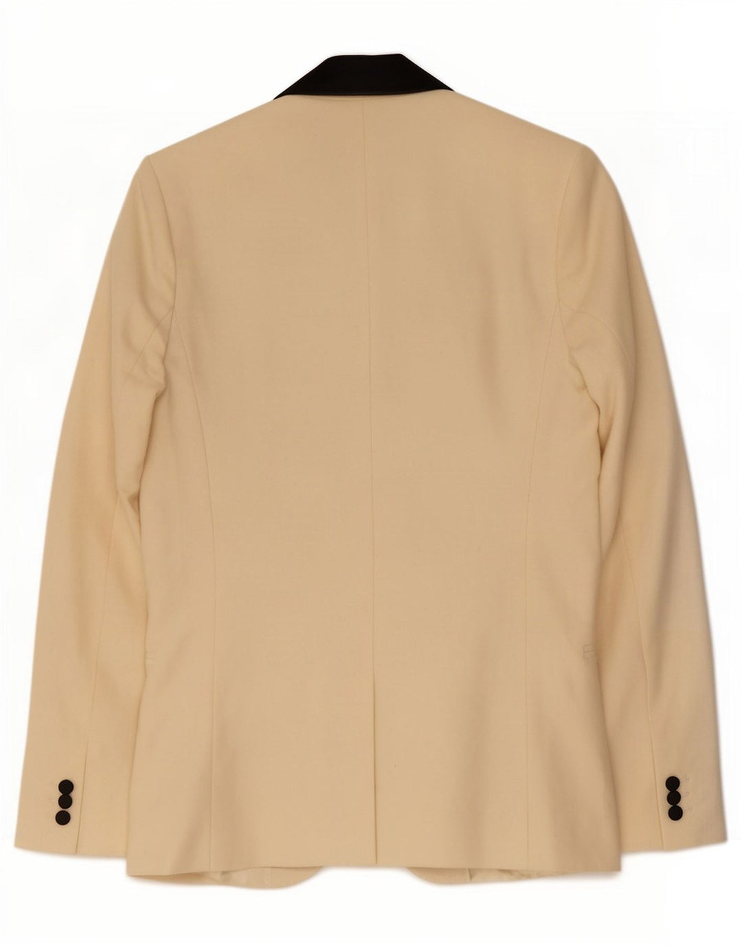 French Connection Dame 1-knaps blazerjakke UK 6 XS Beige Colourblock