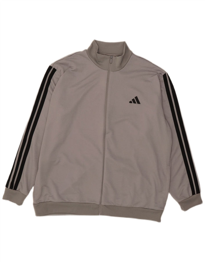 Adidas Træningsdragt til mænd Topjakke 2XL Grå Polyester