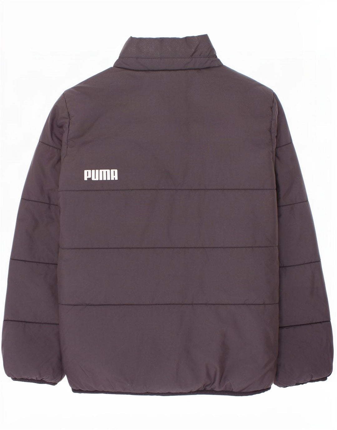Puma drenge grafisk polstret jakke 9-10 år sort polyester