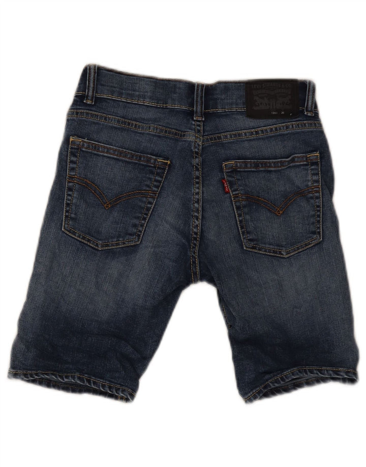 Levi's Boys 511 Slim Denim Shorts 11-12 år W26 Blue Cotton