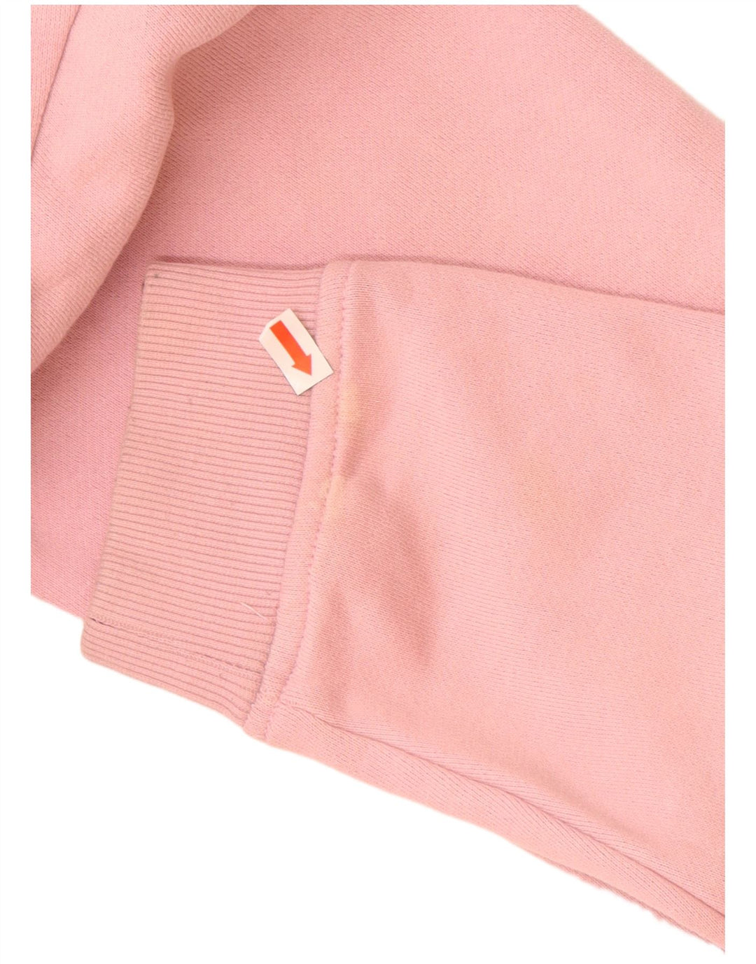 ELLESSE Grafisk Sweatshirt Jumper til kvinder UK 12 Medium Pink Bomuld