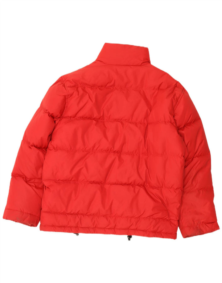 Esprit Herre Polstret Jakke UK 40 Stor Rød Nylon