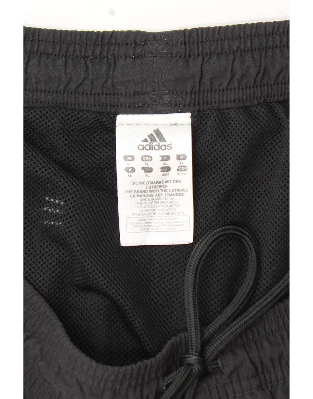ADIDAS Sportshorts til mænd XL Sort polyamid