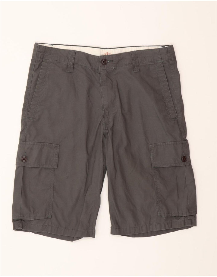 Dockers Herre Cargo Shorts W32 mellemgrå bomuld