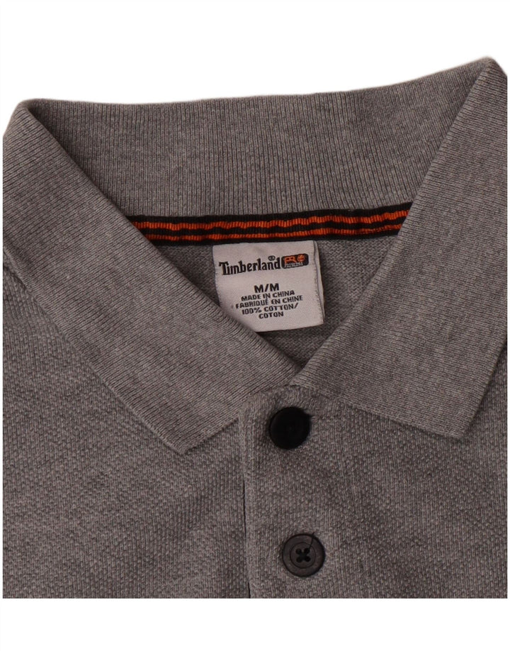 TIMBERLAND Herre top Langærmet mellemgrå bomuld