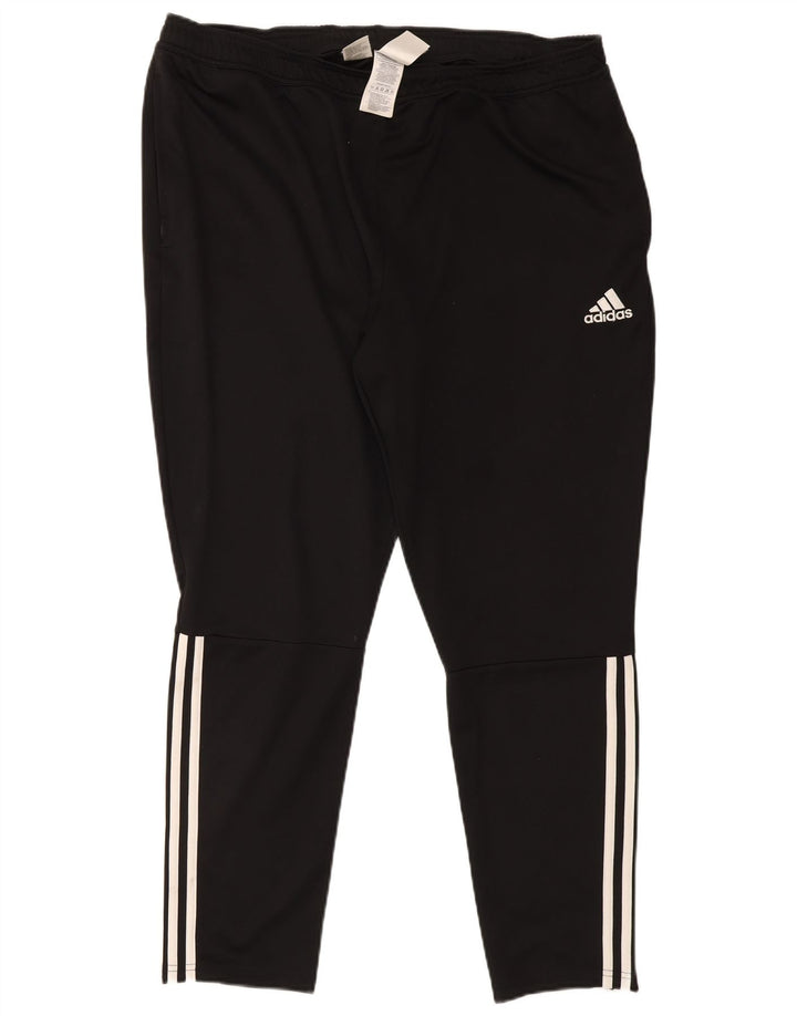 Adidas Træningsdragt bukser til mænd 2XL sort polyester