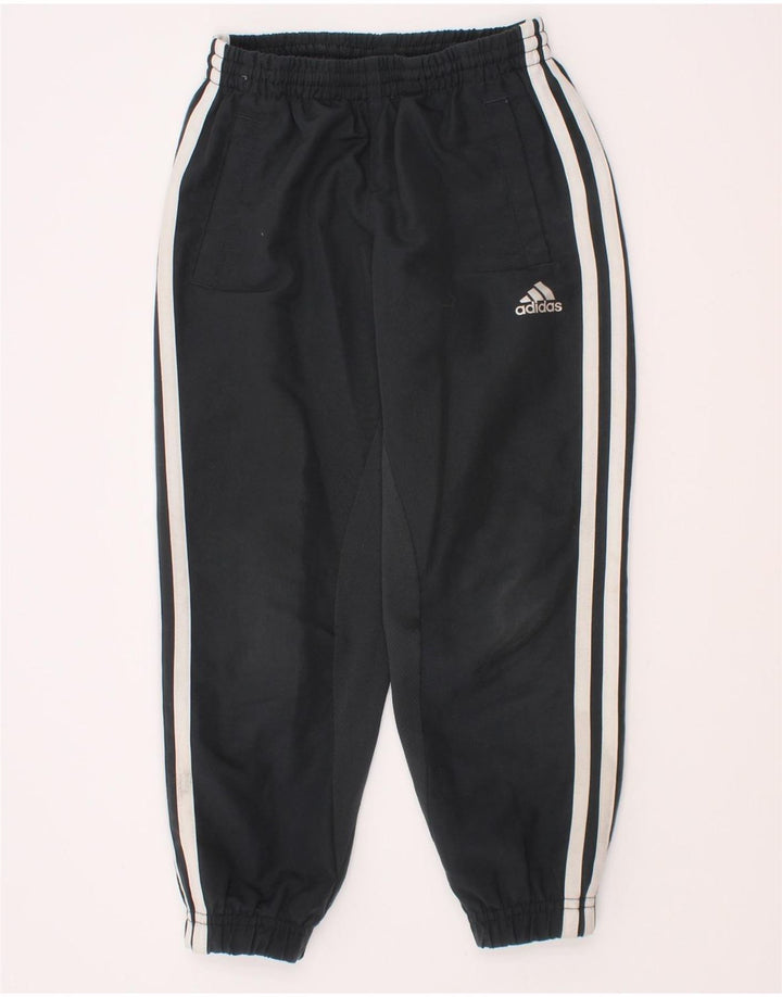 Adidas drenge Climalite træningsdragt Bukser Joggers 4-5 år Grå polyester