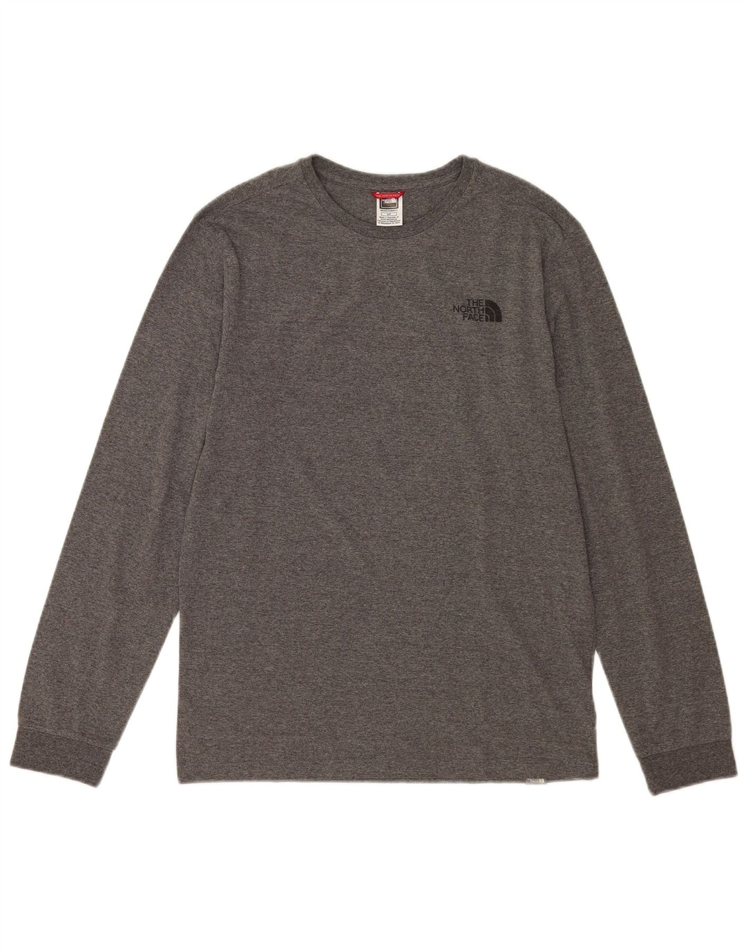 The North Face Herre Top Langærmet Lille Grå Flecked Bomuld