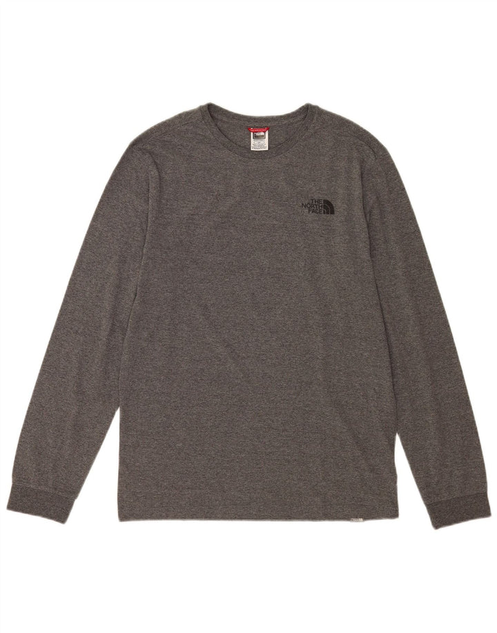The North Face Herre Top Langærmet Lille Grå Flecked Bomuld