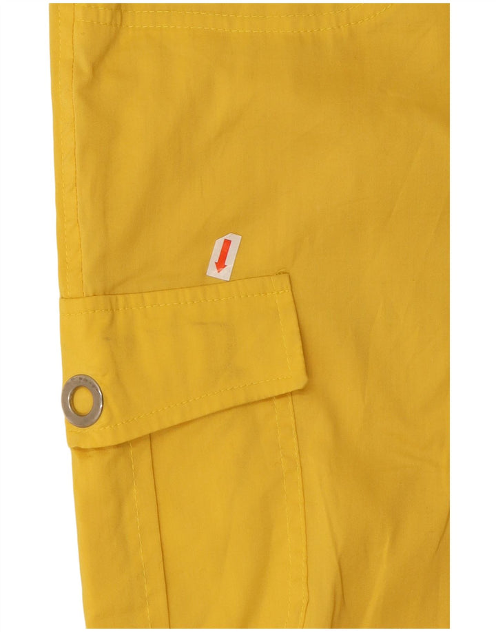 Roccobarocco Dame Capri Cargo Bukser W30 L22 Gul