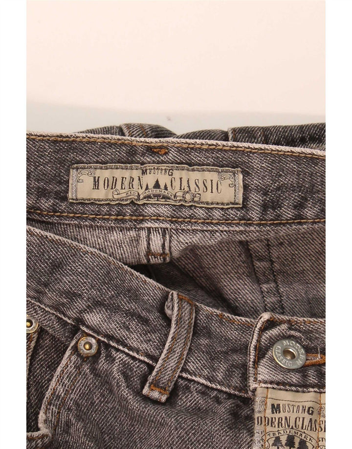 Mustang Herre tilspidsede jeans W34 L32 Grå