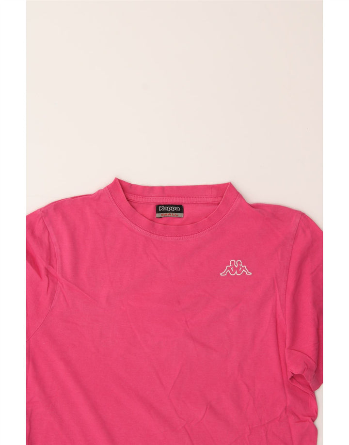 KAPPA Mens T-Shirt Top Small Pink Cotton Vintage Kappa and Second-Hand Kappa from Messina Hembry 