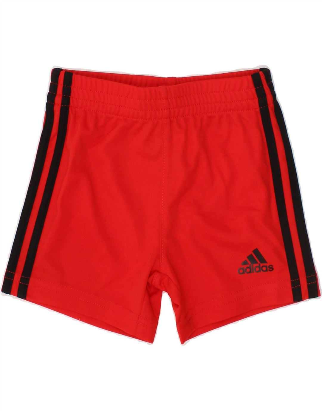 ADIDAS Baby Boys Sport Shorts 3-6 Months Red Polyester Vintage Adidas and Second-Hand Adidas from Messina Hembry 