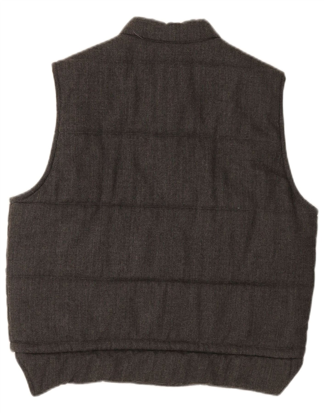 COCCAPANI Womens Loose Fit Padded Gilet UK 10 Small Grey Polyester