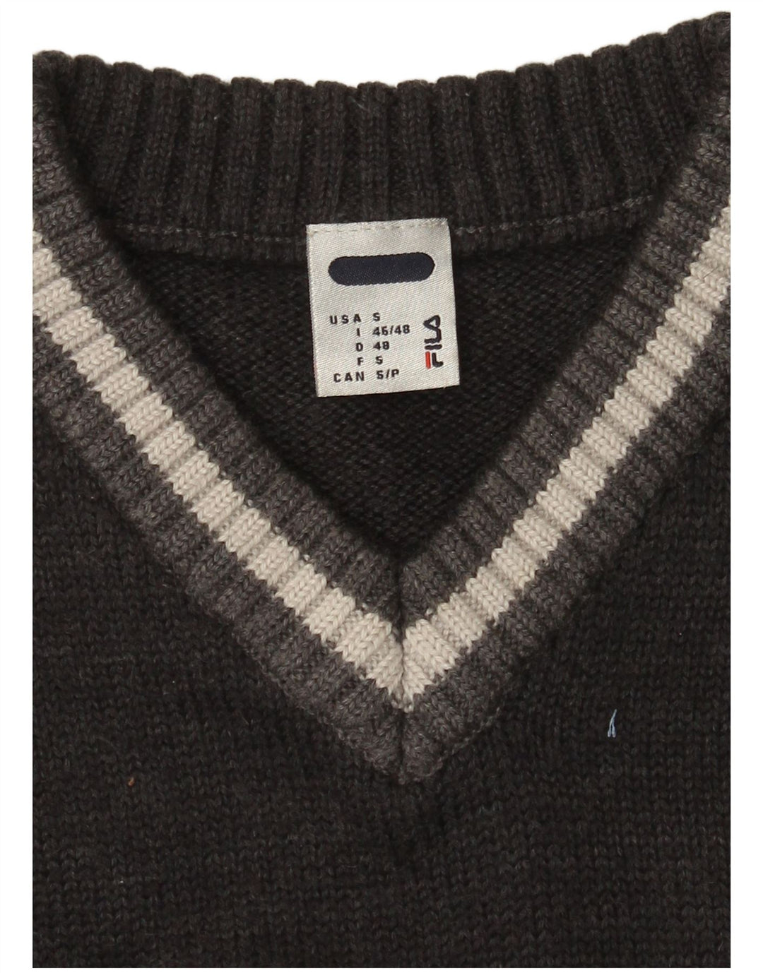 Fila Herre V-hals sweater lille grå