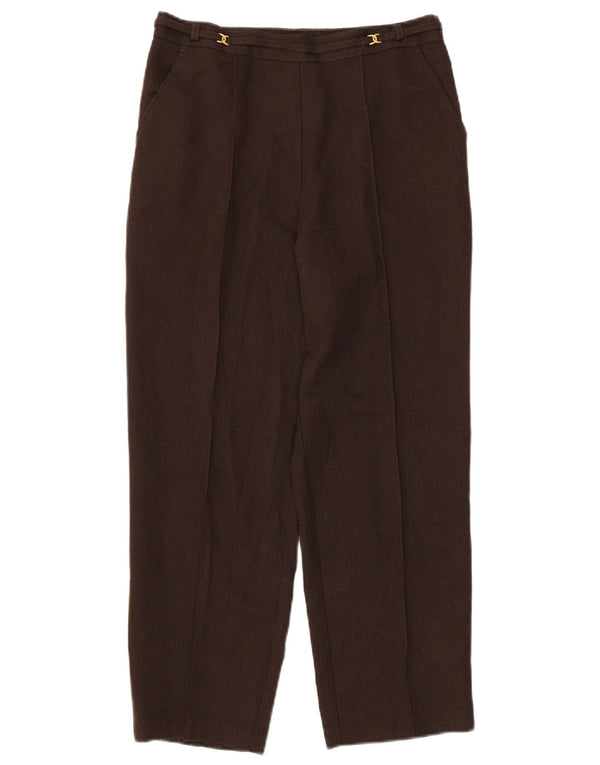 Marks & Spencer Dame tilspidsede fritidsbukser UK 12 Medium W30 L26 Brun