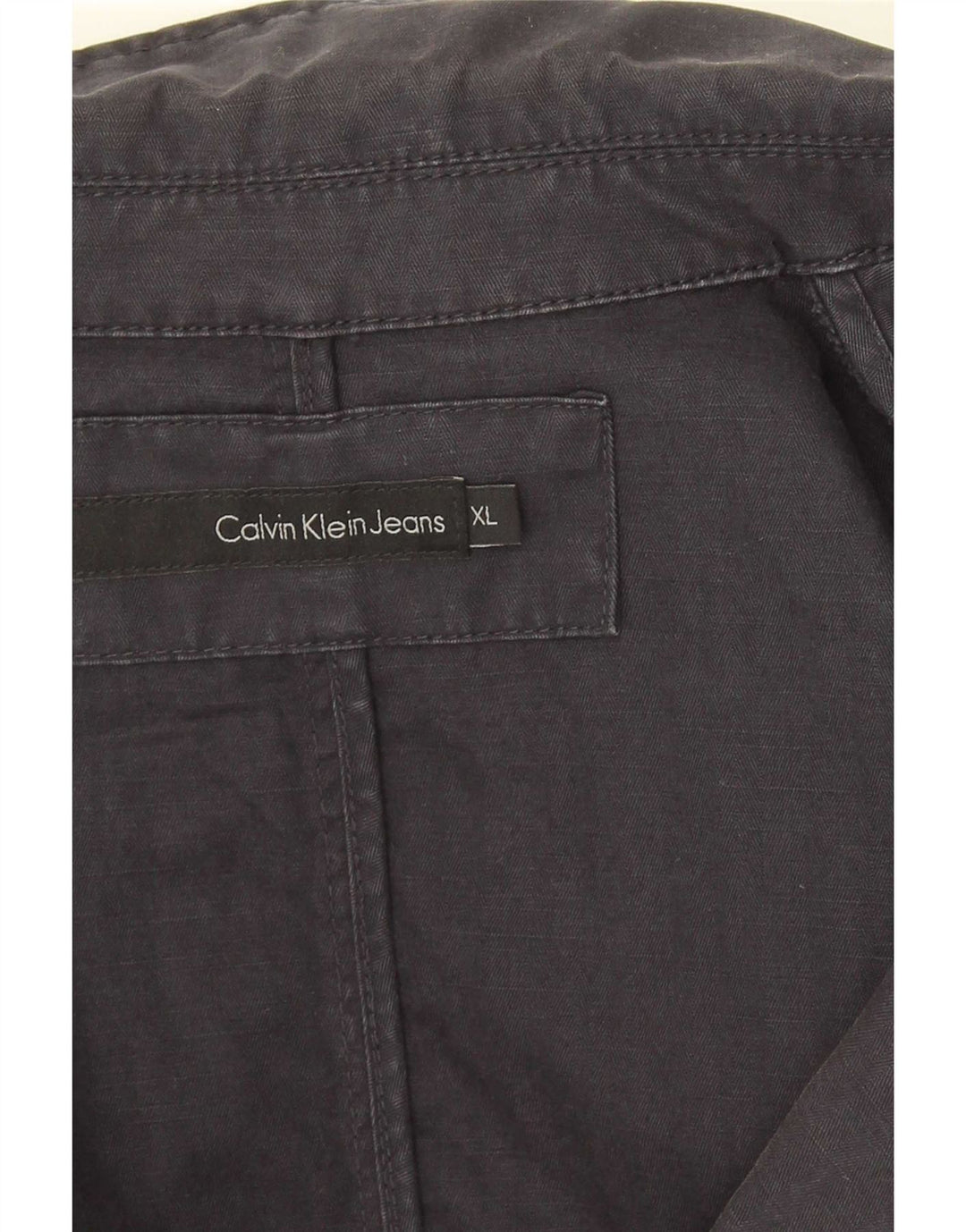 Calvin Klein Herre 1 Knap Blazer Jacket UK 42 XL Navy Blue