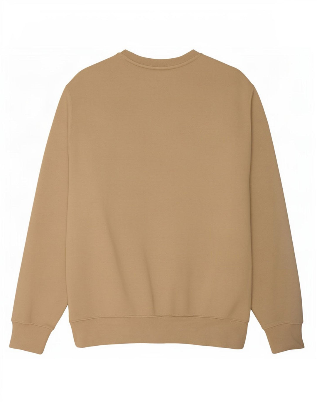 Nike Sweatshirt til mænd, stor beige bomuld