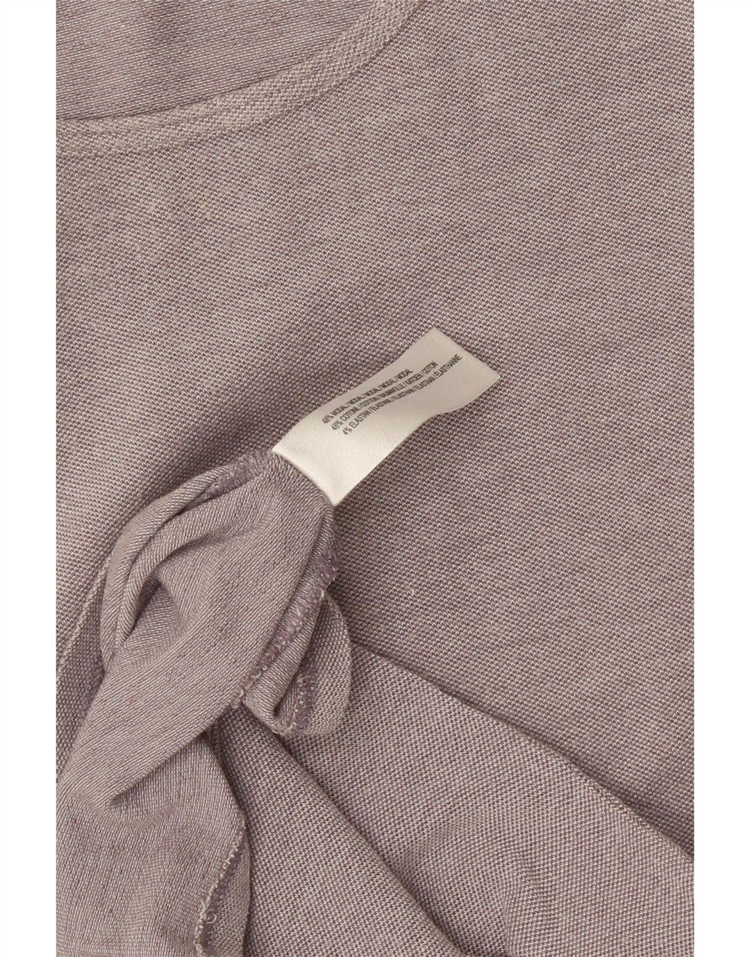 FILA Dame T-Shirt Top UK 14 Stor Grå Modal