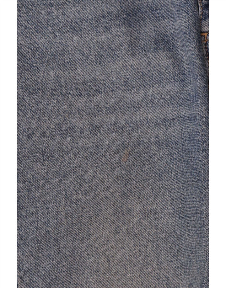 Zara Dame Straight Jeans EU 38 Small W28 L28 Blå