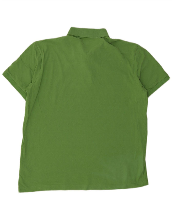 Kappa herre poloshirt 3XL grøn bomuld
