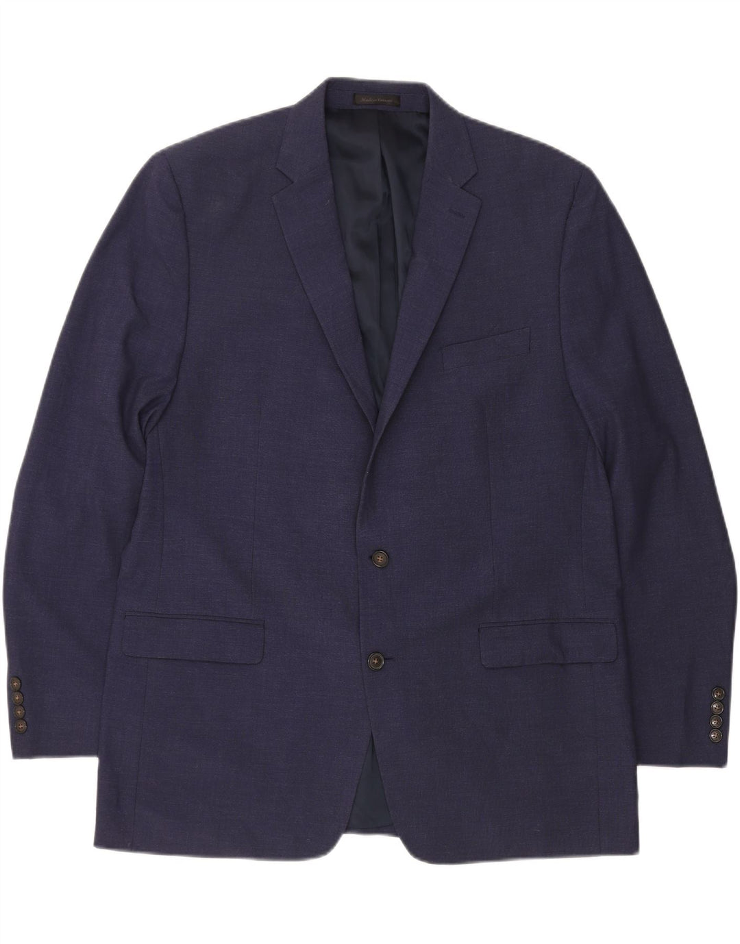 CHAPS Herre 2-knaps blazerjakke UK 46 3XL Marineblå polyester