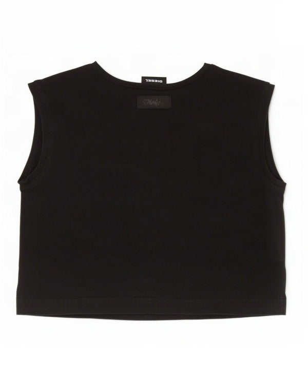 Diesel Pige Grafisk Vest Top 11-12 År Sort