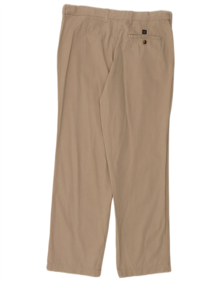 Marks & Spencer Herre Regular Fit Chinobukser W34 L31 Beige Bomuld