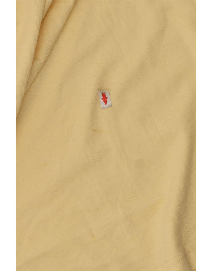 Eddie Bauer Herre T-Shirt Top XL Gul Bomuld