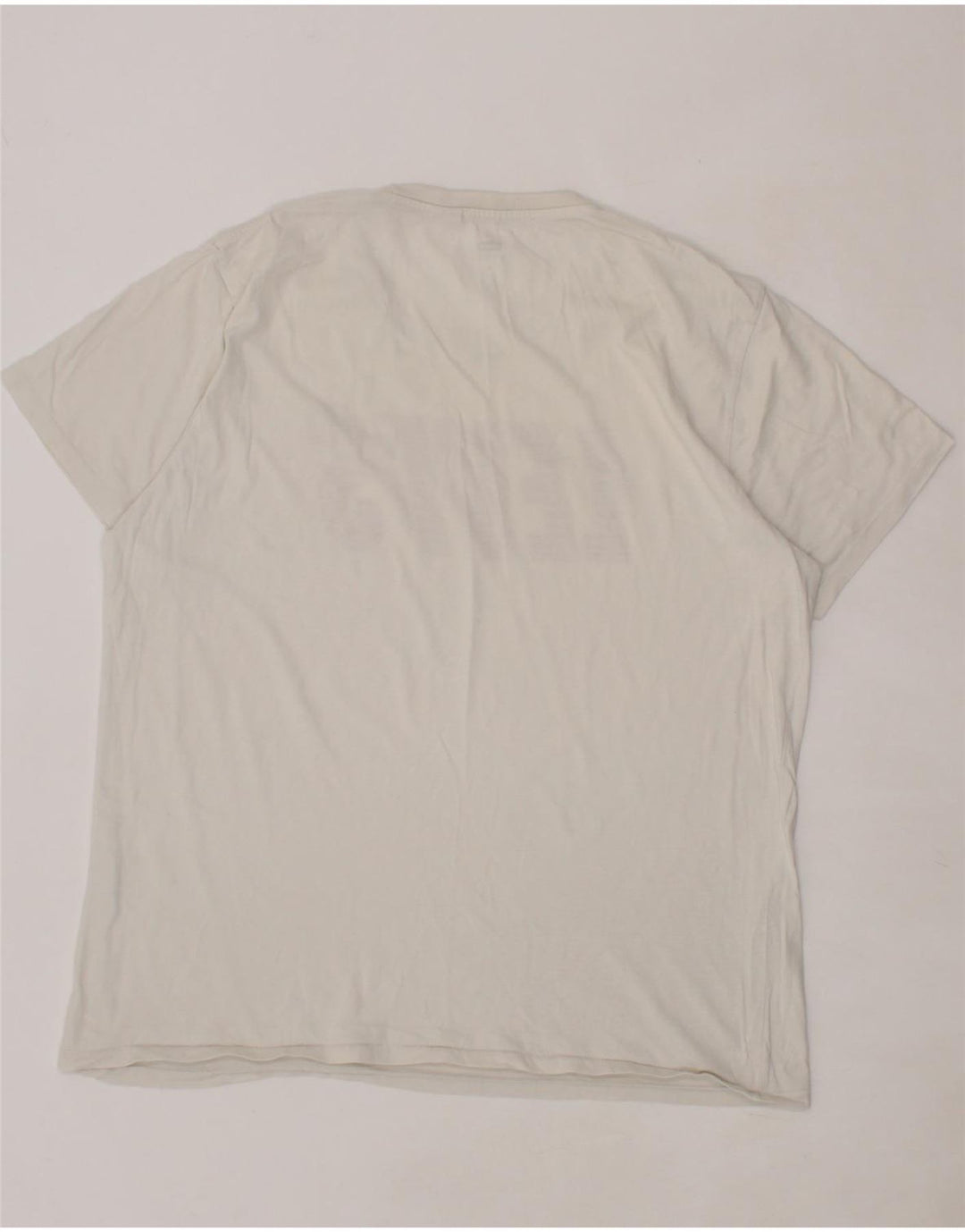 LEVI'S Mens Graphic T-Shirt Top XL White Vintage Levi's and Second-Hand Levi's from Messina Hembry 