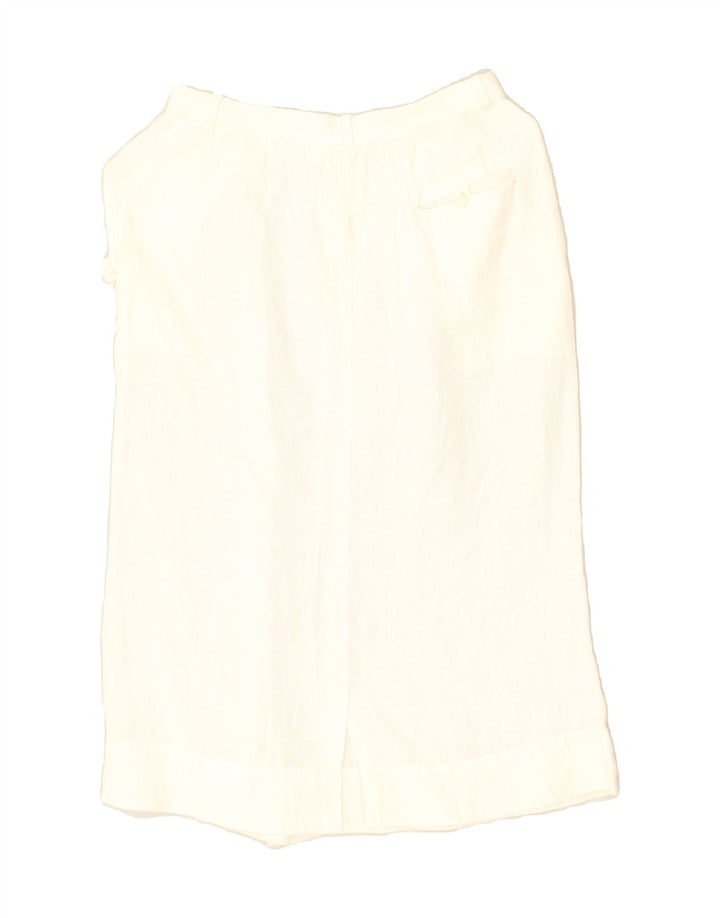 VINTAGE Womens Straight Skirt W24 XS White | Vintage Vintage | Thrift | Second-Hand Vintage | Used Clothing | Messina Hembry 