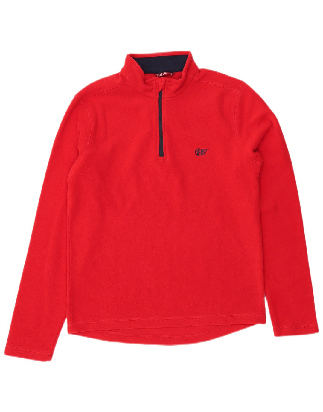 Carrera Fleece Jumper med lynlås til mænd mellem rød polyester