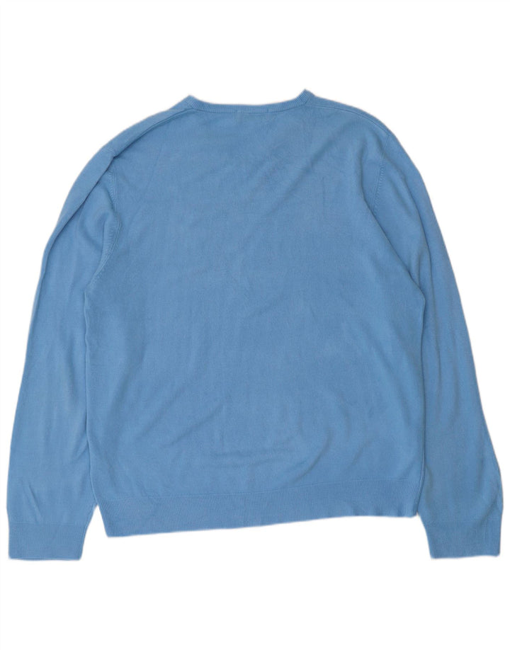 Marks & Spencer Herre Blue Harbor V-hals sweater XL Akryl
