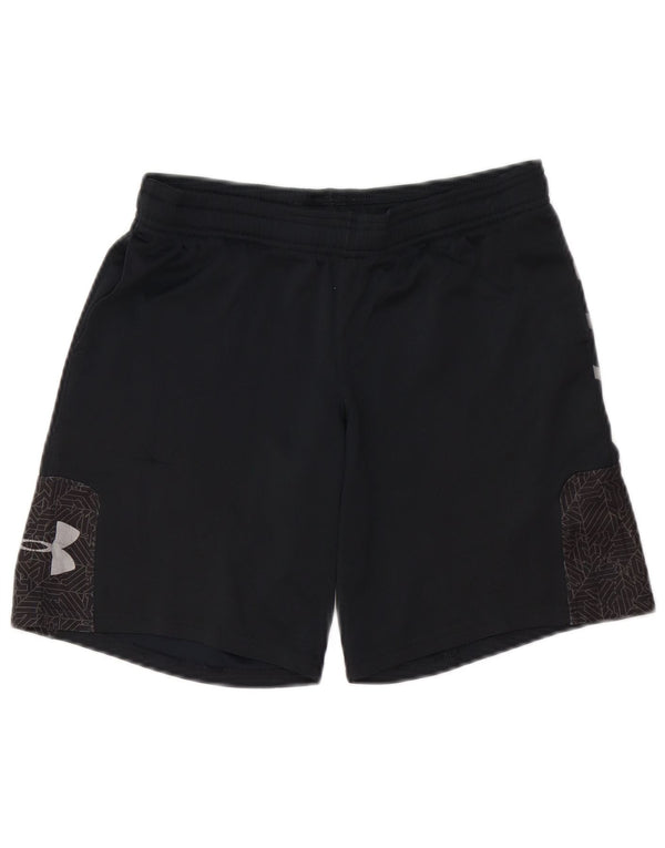 UNDER ARMOUR Sportsshorts til drenge 9-10 år Medium Sort Polyester