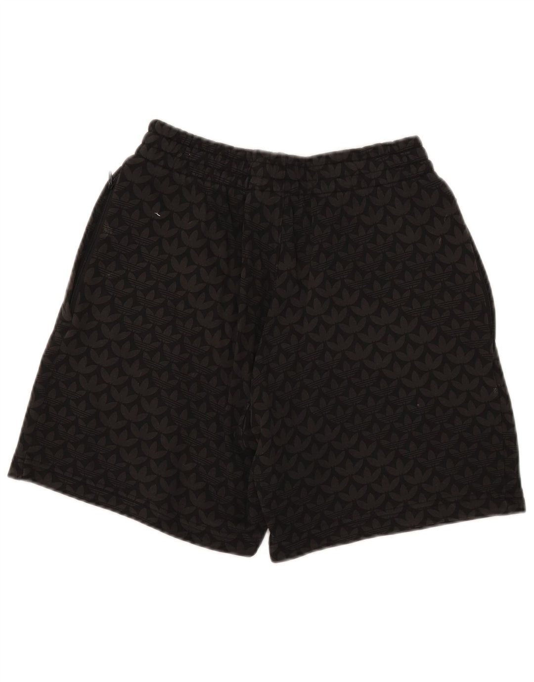 Adidas Herre grafiske sportsshorts Små sorte bomuld