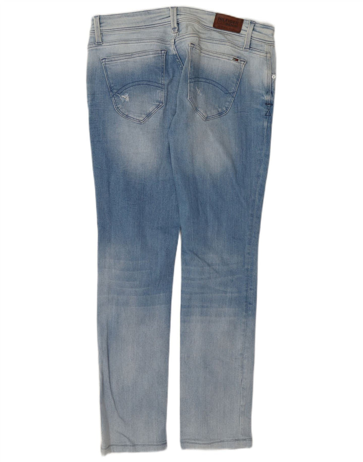 Tommy Hilfiger Dame Slim Jeans W30 L30 Blå Bomuld