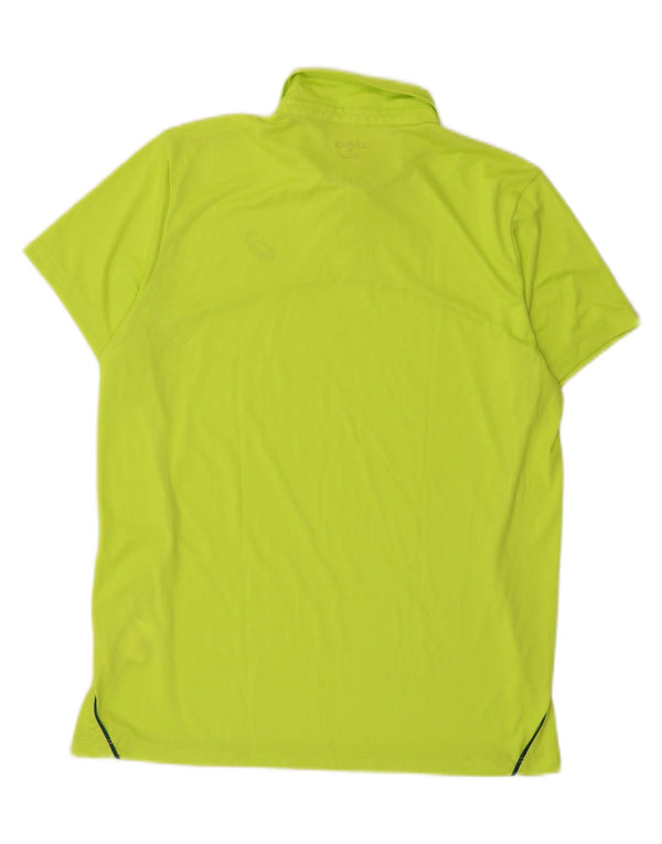 Asics Herre Polo Shirt Medium Gul Sports