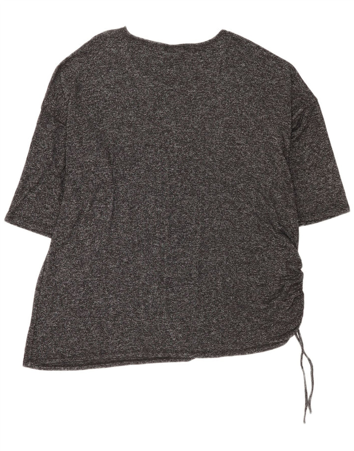 Marks & Spencer Womens Autograph 3/4-ærmet Shift Dress UK 20 2XL Grå